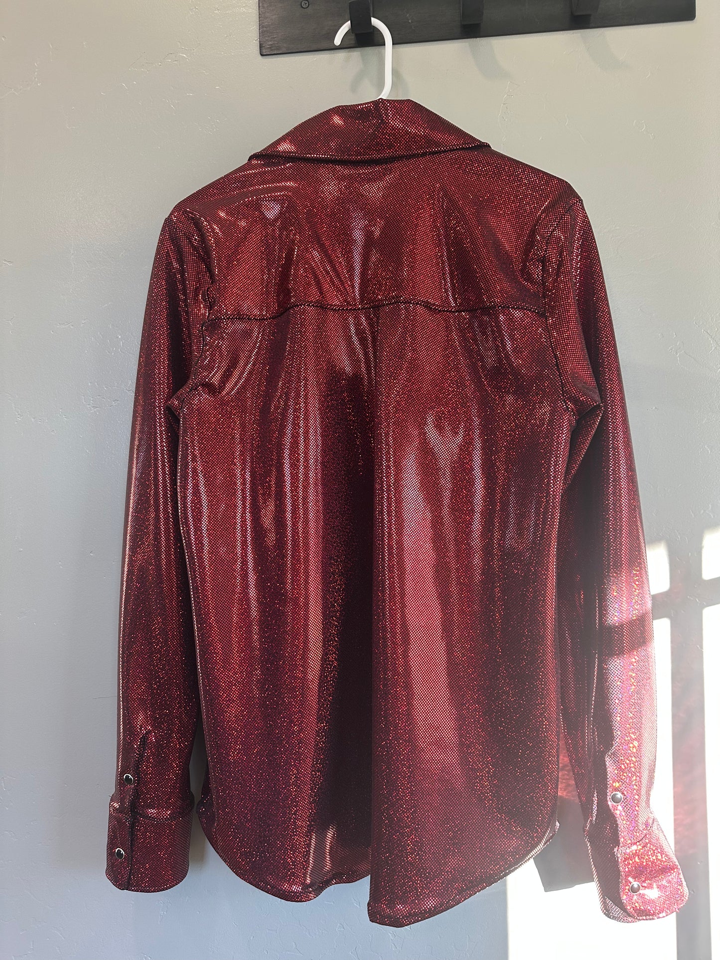 Red Sparkle Rodeo Shirt